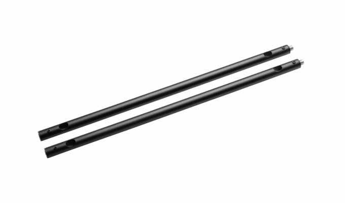 Extension Pole 600mm Silver 2pack