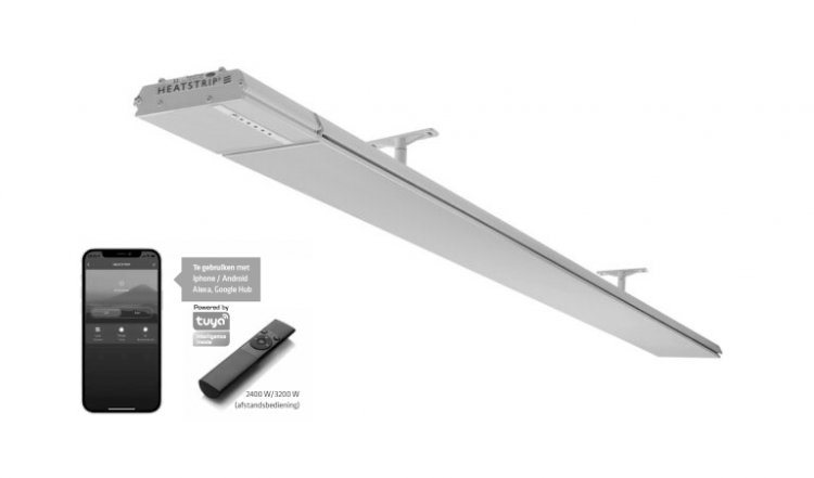 Heatstrip Elegance 3200 watt + Remote & app
