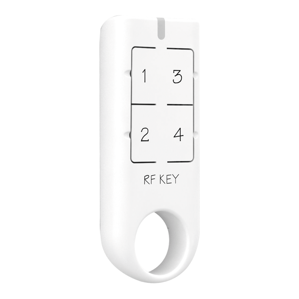 Elko EP RF Key 4 kanaals afstandsbediening, sleutelhanger  wit