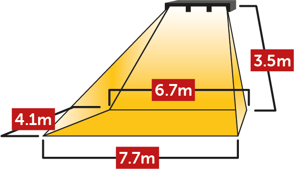 Tansun Monaco XL IPT ultra Low Glare 7,2 KW wit