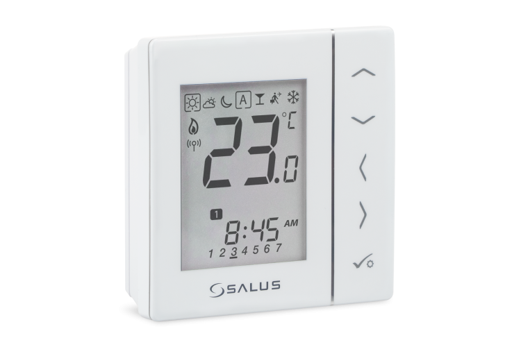 Salus VS20WRF thermostaat draadloos wit