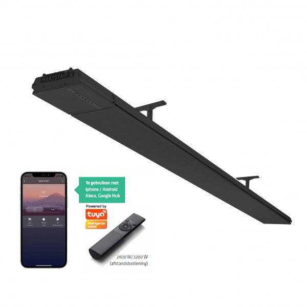 Heatstrip Design 3200 watt + Remote & app