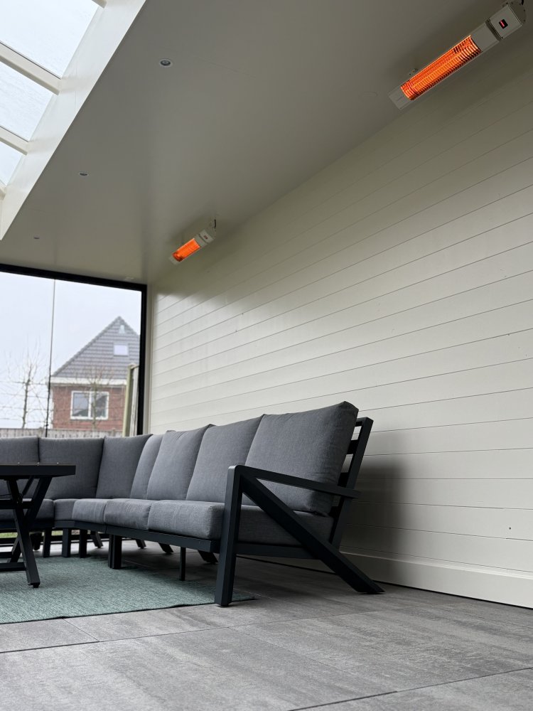 Tansun Havana carbon io 2,0KW antraciet sfeer