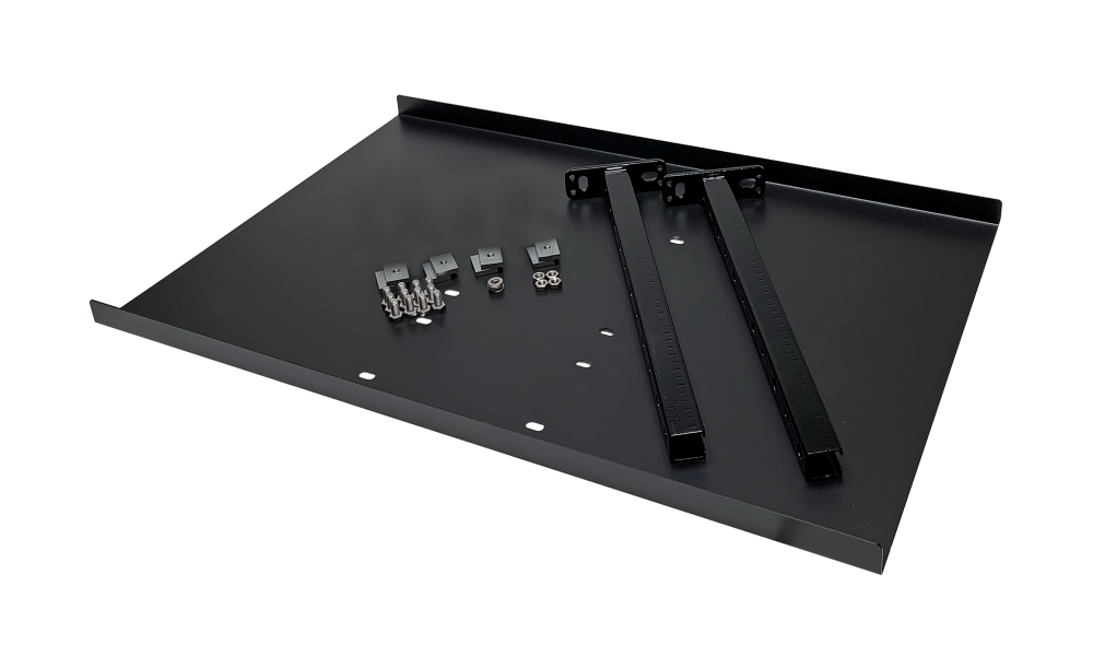 JLF beschermplaat WAND PL9 AS MAT. ZWART